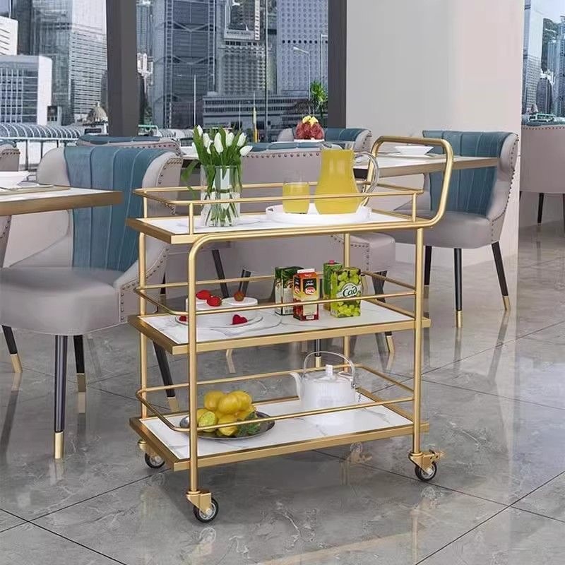 Food Storage Restaurant - Carrello mobile nordico, carrello di stoccaggio