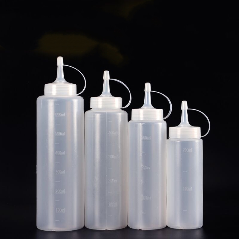 Condiment Squeeze Bottle - Grandi bottiglie per condimenti da spremere