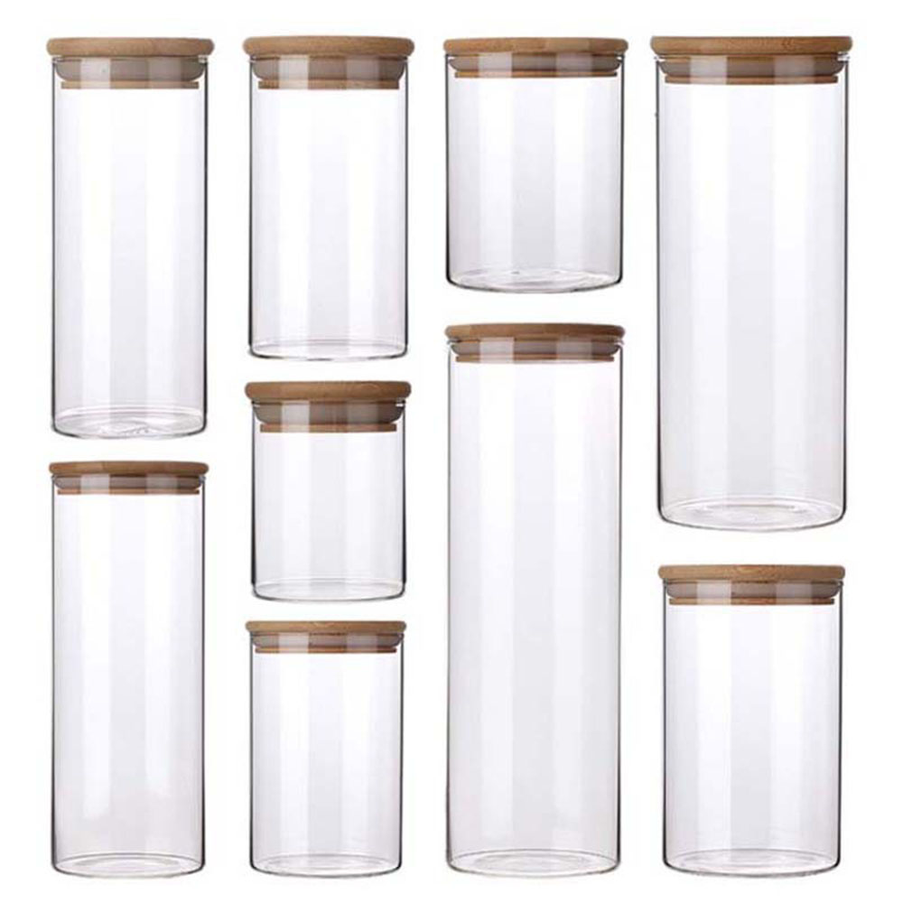 Glass Meal Prep Container - 4/8 pz 250 ml 500 ml