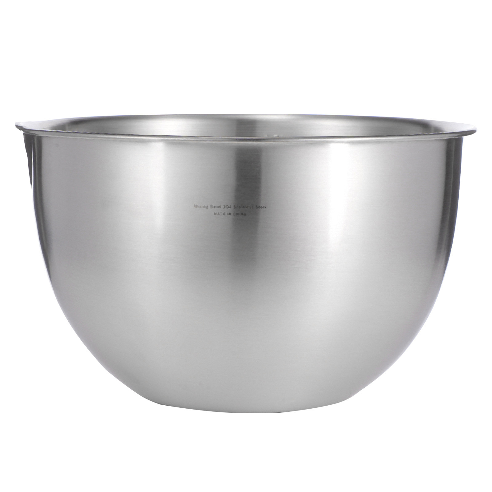 Egg Storage Holder - Ciotola Rotonda Profonda in Acciaio Inox