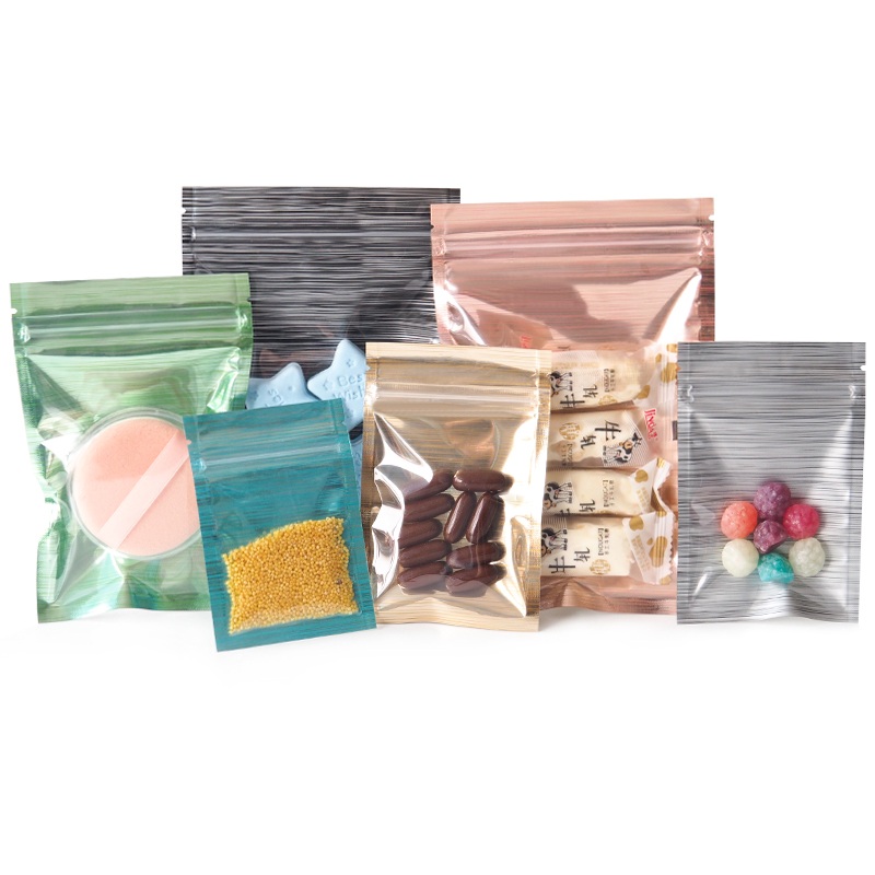 Food Storage Mylar Bags - 2000 Pz/lotto 4 Dimensioni Richiudibile Foglio