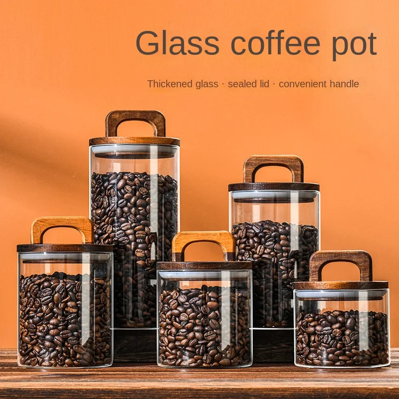 Glass Food Storage Xl - Barattolo di vetro con coperchio in