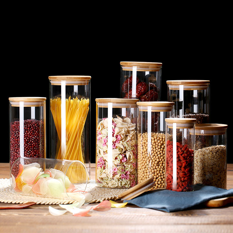 Airtight Cereal Jar - Barattoli per alimenti in vetro con