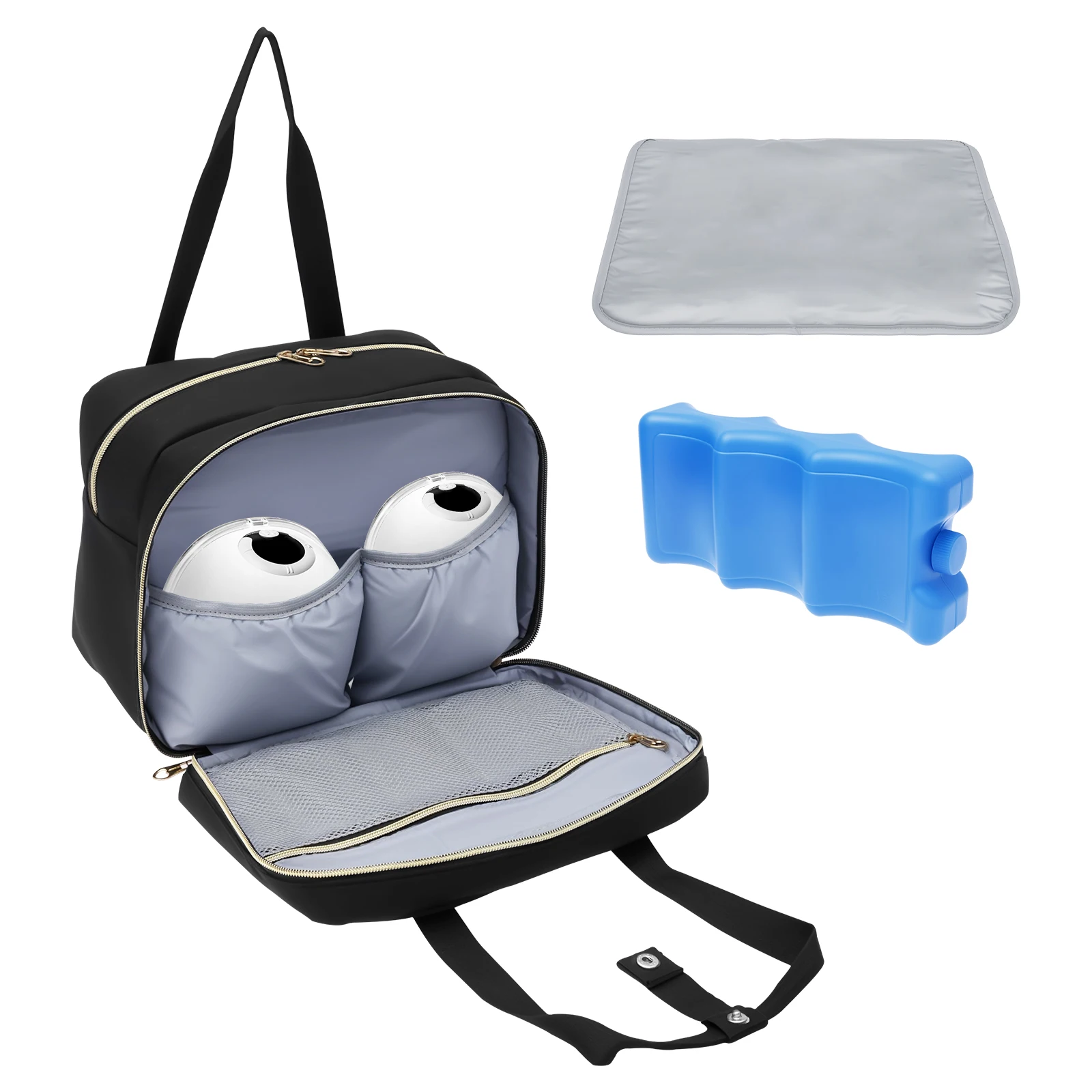 Food Storage Keep Warm - Borsa portaoggetti per tiralatte con impacco