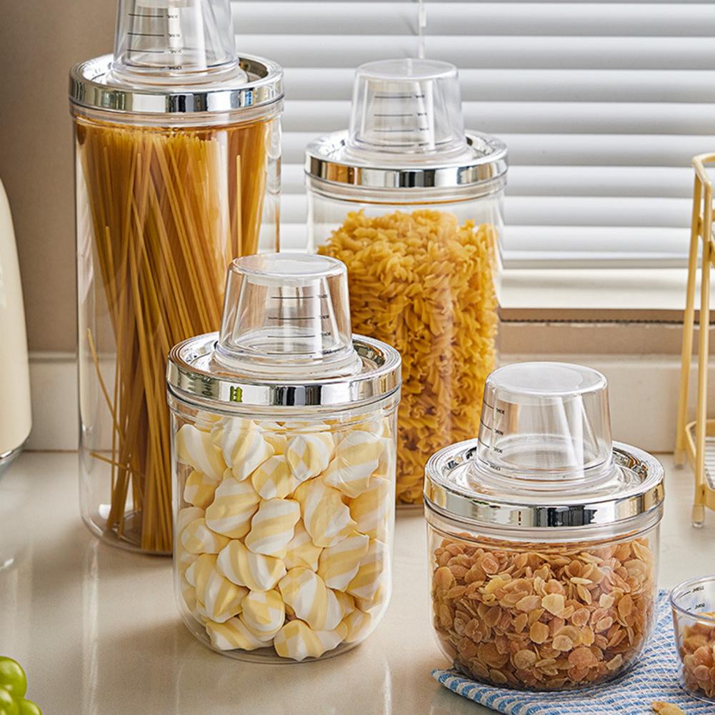 Airtight Cereal Jar - 900/1400/2000/2600ML Barattolo sigillato Coperchio ermetico Frutta