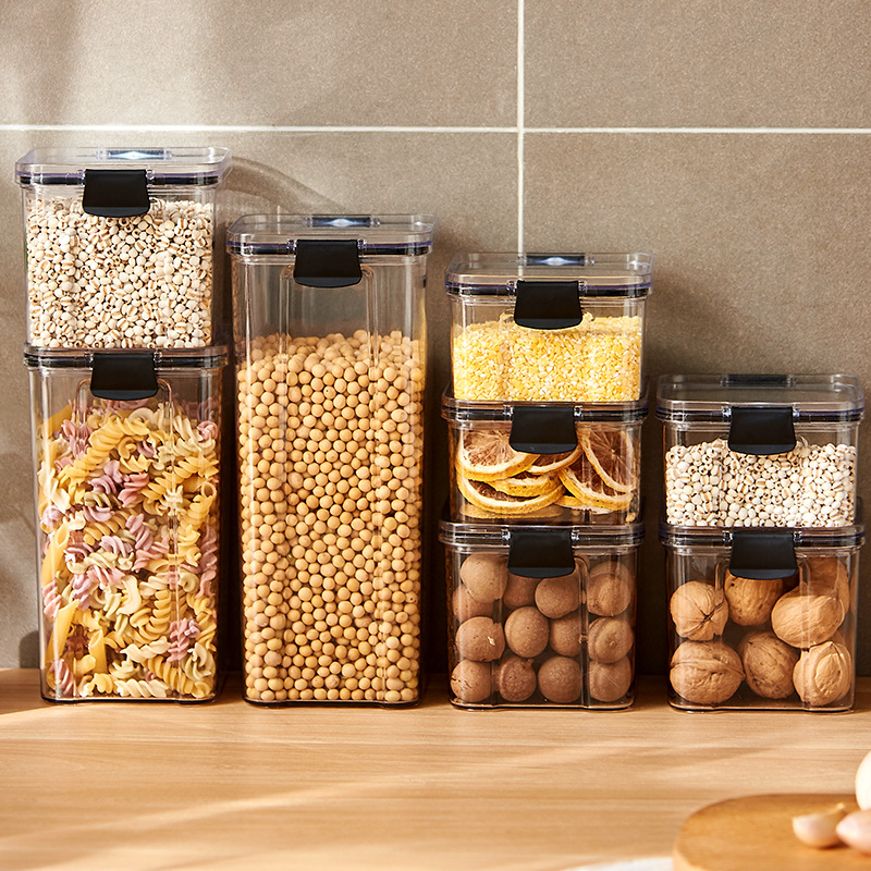 Airtight Cereal Jar - Barattoli sigillati Organizzatore per la conservazione