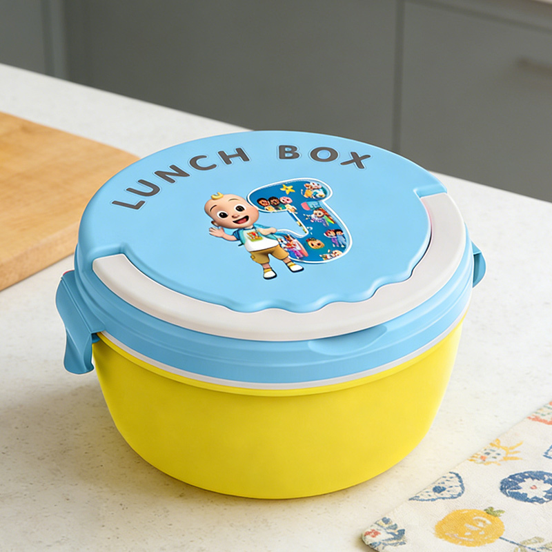 Food Storage Boxes - Porta Pranzo Cocomelon, Contenitore Portatile Bento