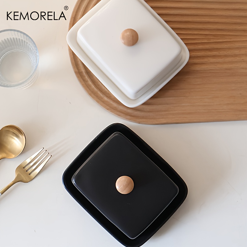 Food Storage Restaurant - Piatto per burro in ceramica con