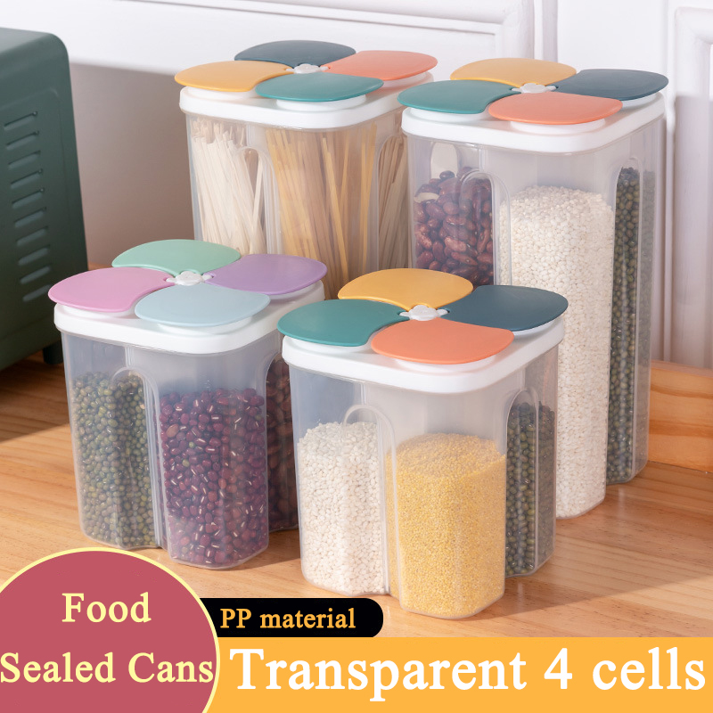 Airtight Cereal Jar - Scatola di immagazzinaggio di cereali da