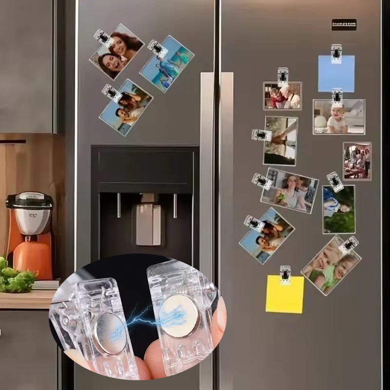 Food Storage Notes - 10/20 pezzi mini clip magnetiche in