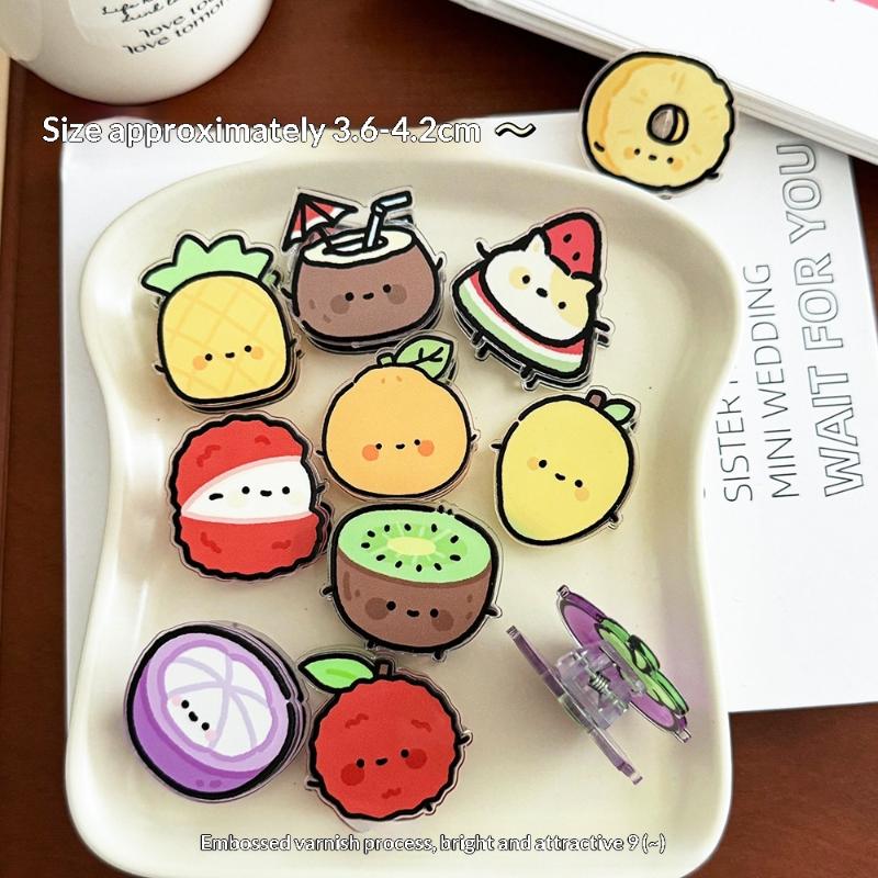 Food Storage Notes - Clip Decorative a Forma di Frutta
