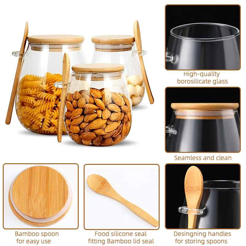Barattolo di vetro sigillato d - Glass Meal Prep Container recensione e prezzo