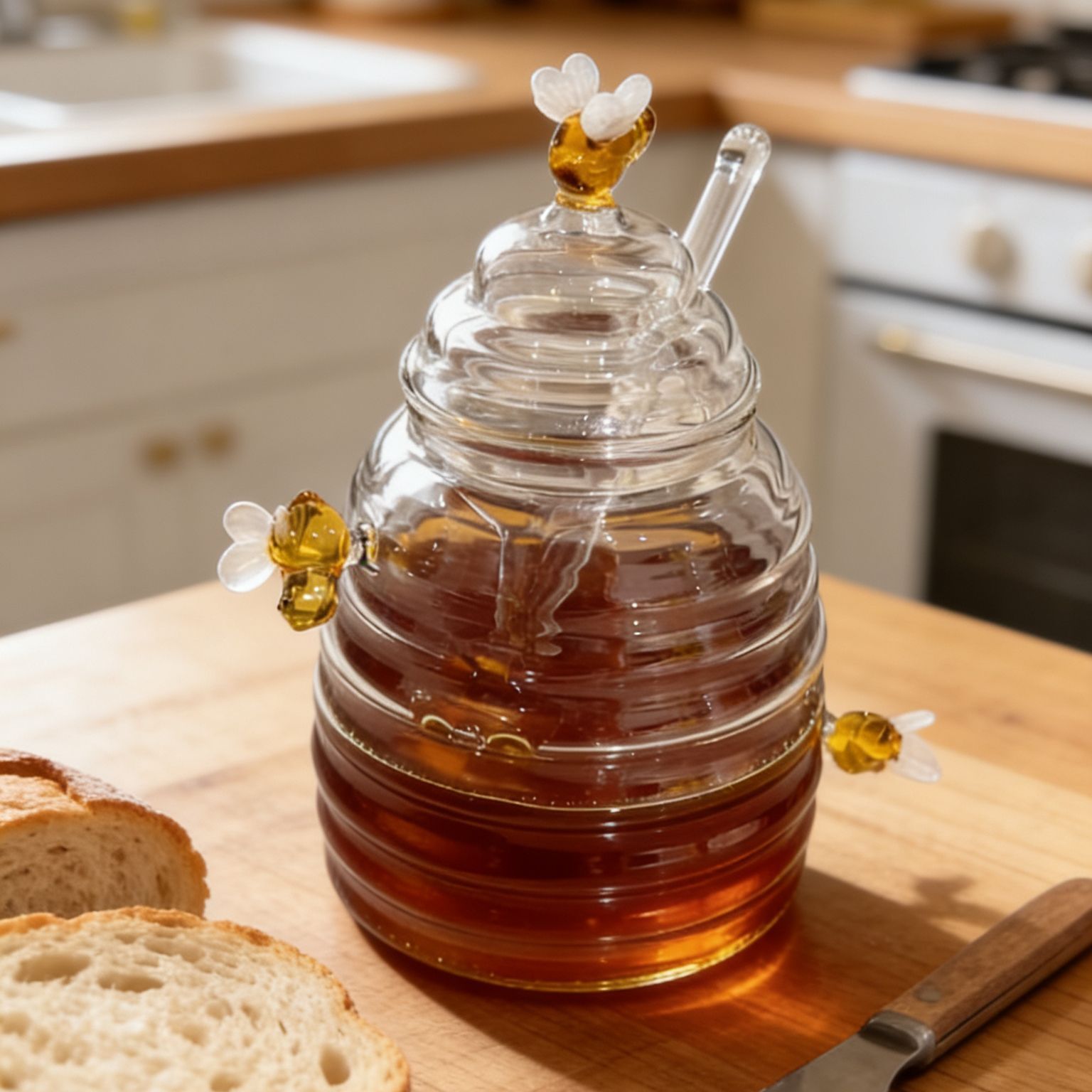 Barattolo di vetro per miele c - Glass Meal Prep Container recensione e prezzo
