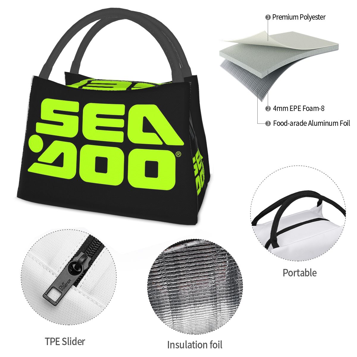 Sea Doo Team Rxt Brt Borsa ter - Food Storage Keep Warm recensione e prezzo