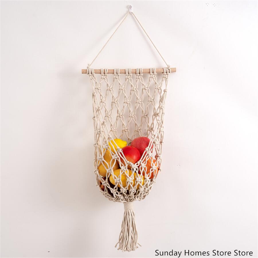 Macrame cesto portaoggetti per - Food Storage In Plants recensione e prezzo
