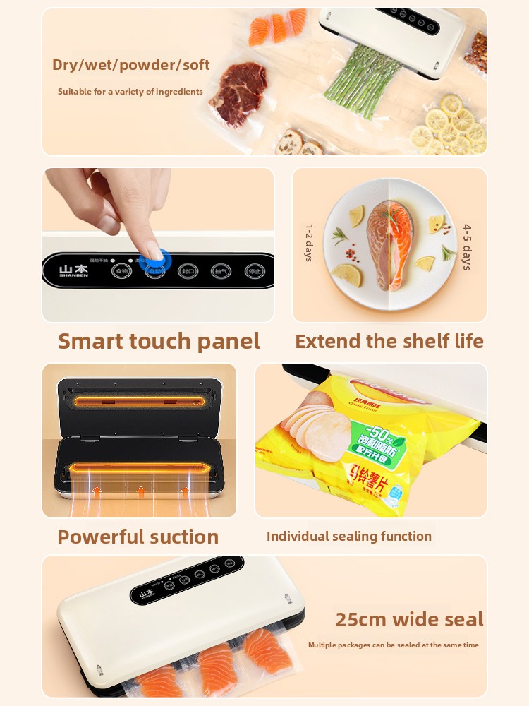 Mini Macchina per Sottovuoto A - Food Storage Vacuum Sealer Machine recensione e prezzo