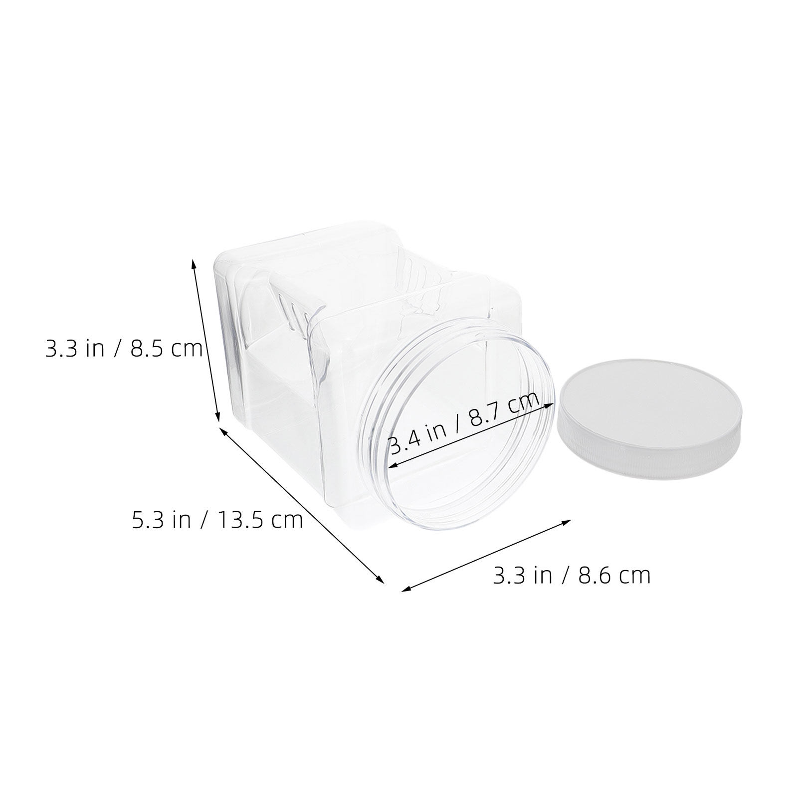 6 Contenitori Quadrati Traspar - Food Storage Handling recensione e prezzo