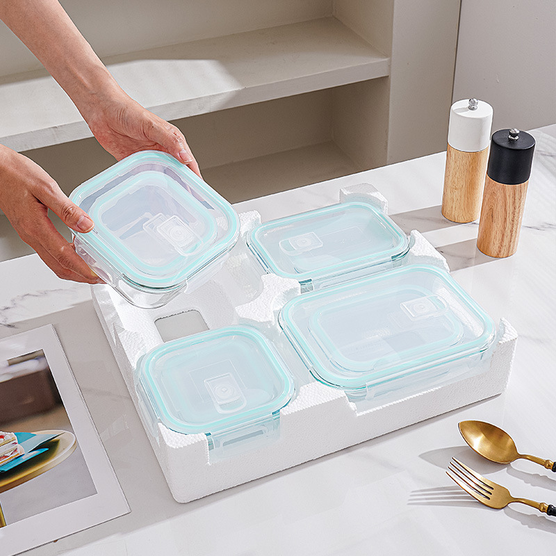 Set da 8 Pezzi in Vetro per Pr - Glass Meal Prep Container recensione e prezzo