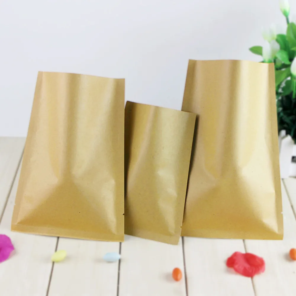 8*12 cm Open Top Marrone Kraft - Food Storage Mylar Bags recensione e prezzo