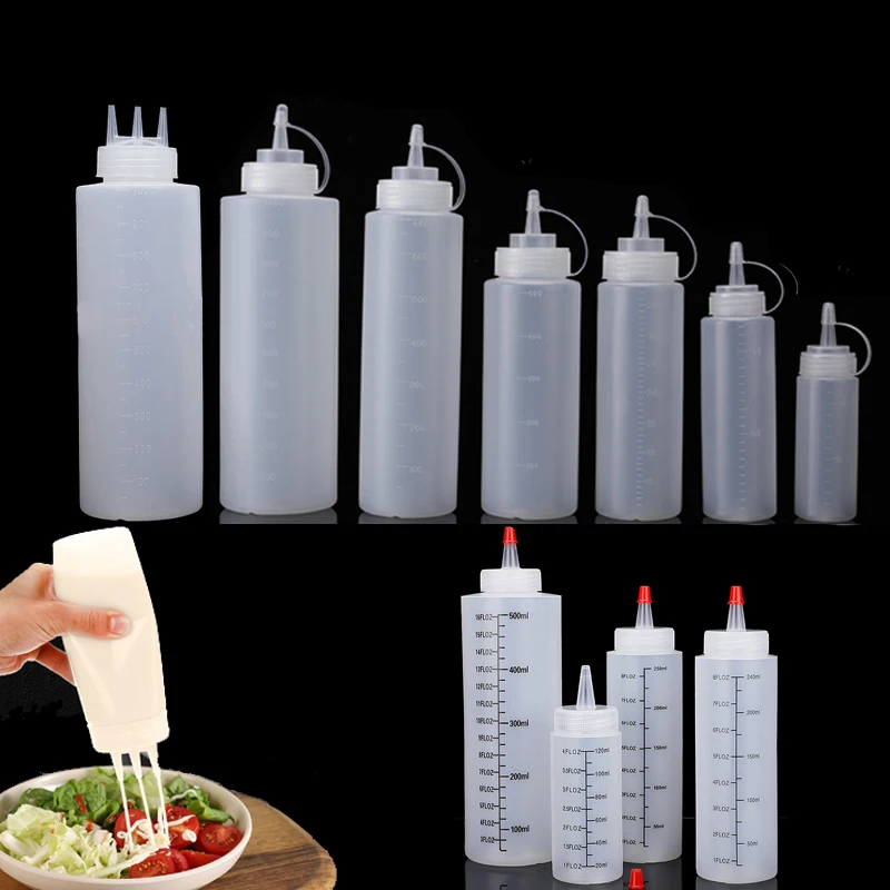 1 Pz Vuoto120ml-1000ml PE Bott - Condiment Squeeze Bottle recensione e prezzo