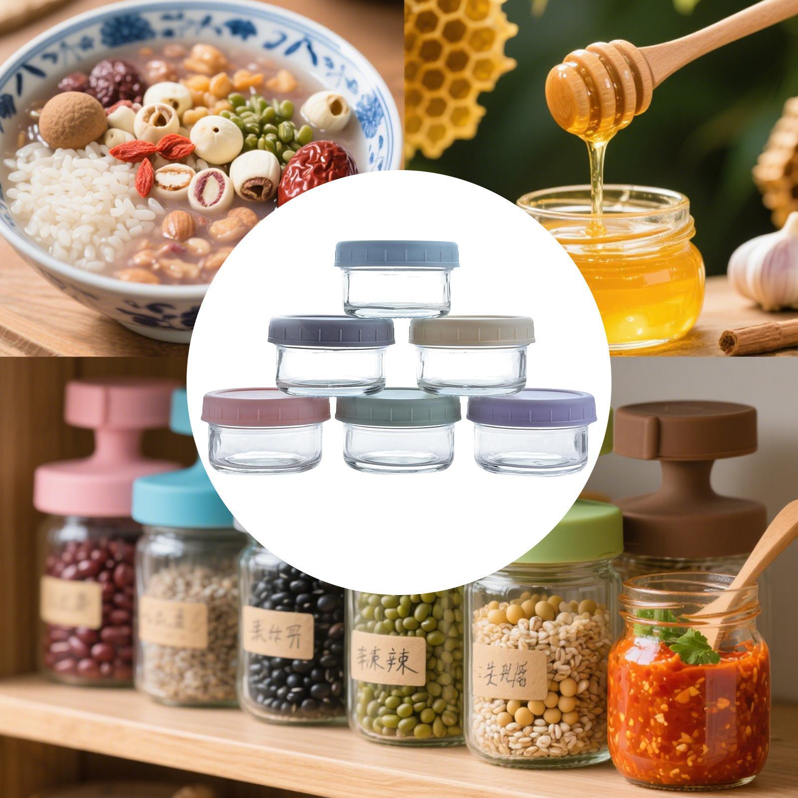 Mini Barattoli in Vetro con Co - Food Storage Glass Round recensione e prezzo