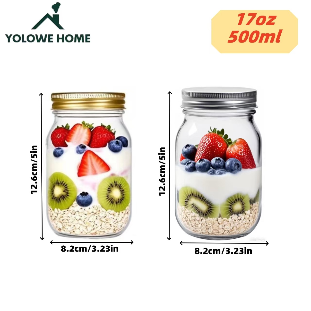 Set da 6 o 12 Pezzi, Barattoli - Glass Meal Prep Container recensione e prezzo