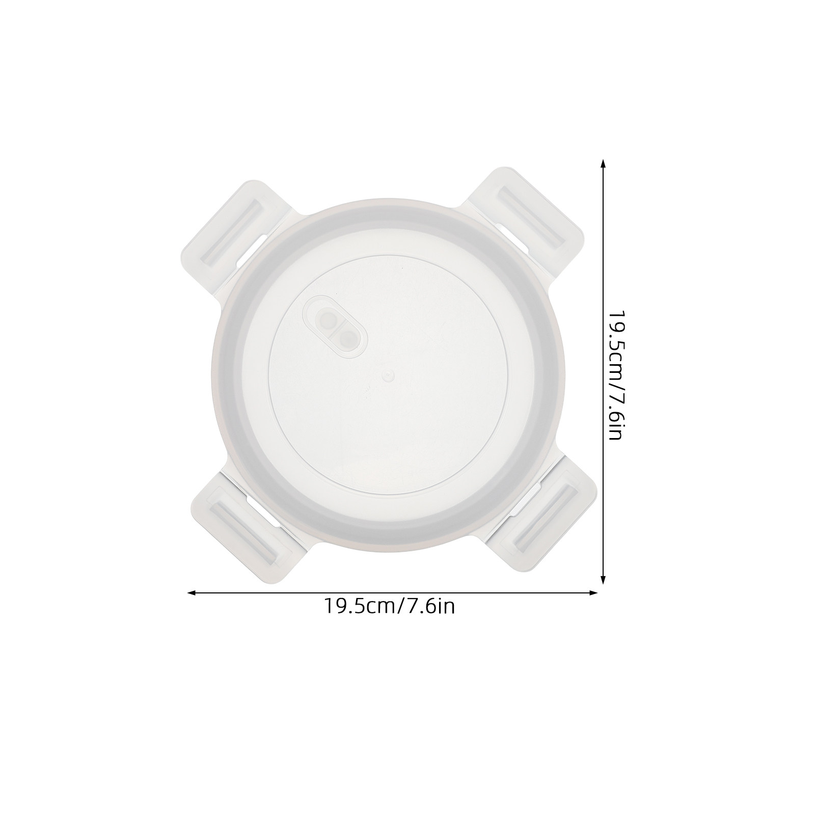 Coperchio Rotondo da 6 Pollici - Food Storage Glass Round recensione e prezzo