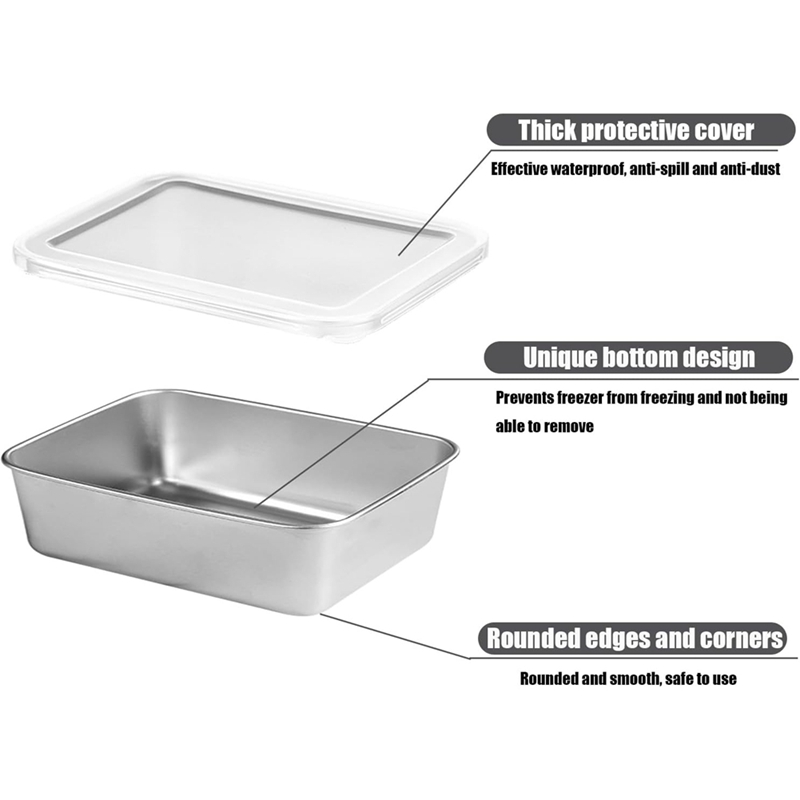 Contenitori in Acciaio Inox pe - Food Storage Boxes recensione e prezzo