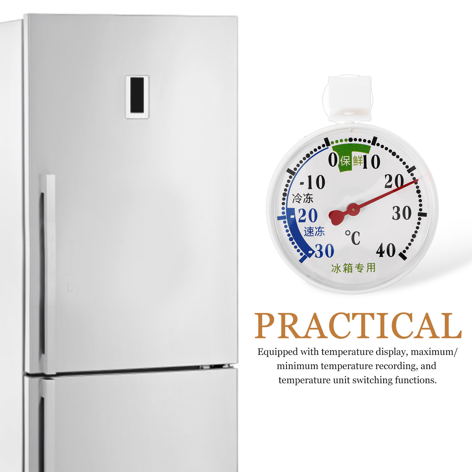 Termometro per Alte e Basse Te - Food Storage Refrigerator recensione e prezzo