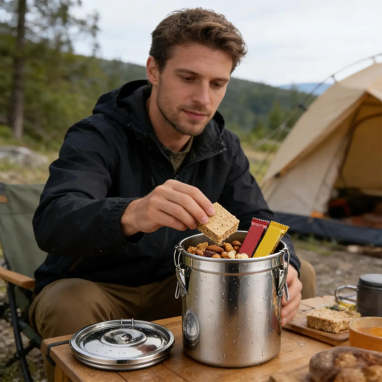 Contenitore ermetico in acciai - Airtight Cereal Jar recensione e prezzo