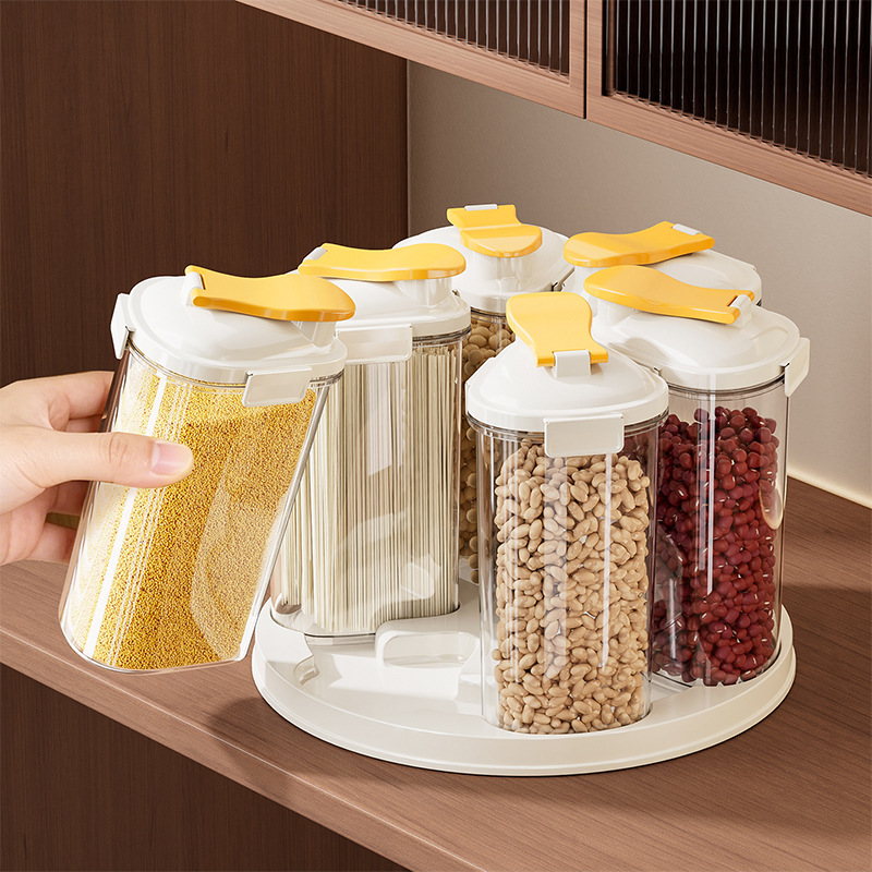 Contenitore Rotante per la Con - Airtight Cereal Jar recensione e prezzo