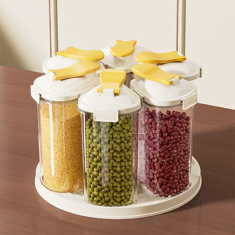 Contenitore Rotante per la Con - Airtight Cereal Jar recensione e prezzo