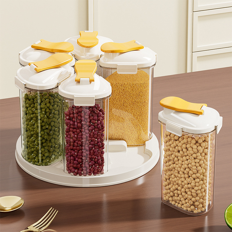 Contenitore Rotante per la Con - Airtight Cereal Jar recensione e prezzo