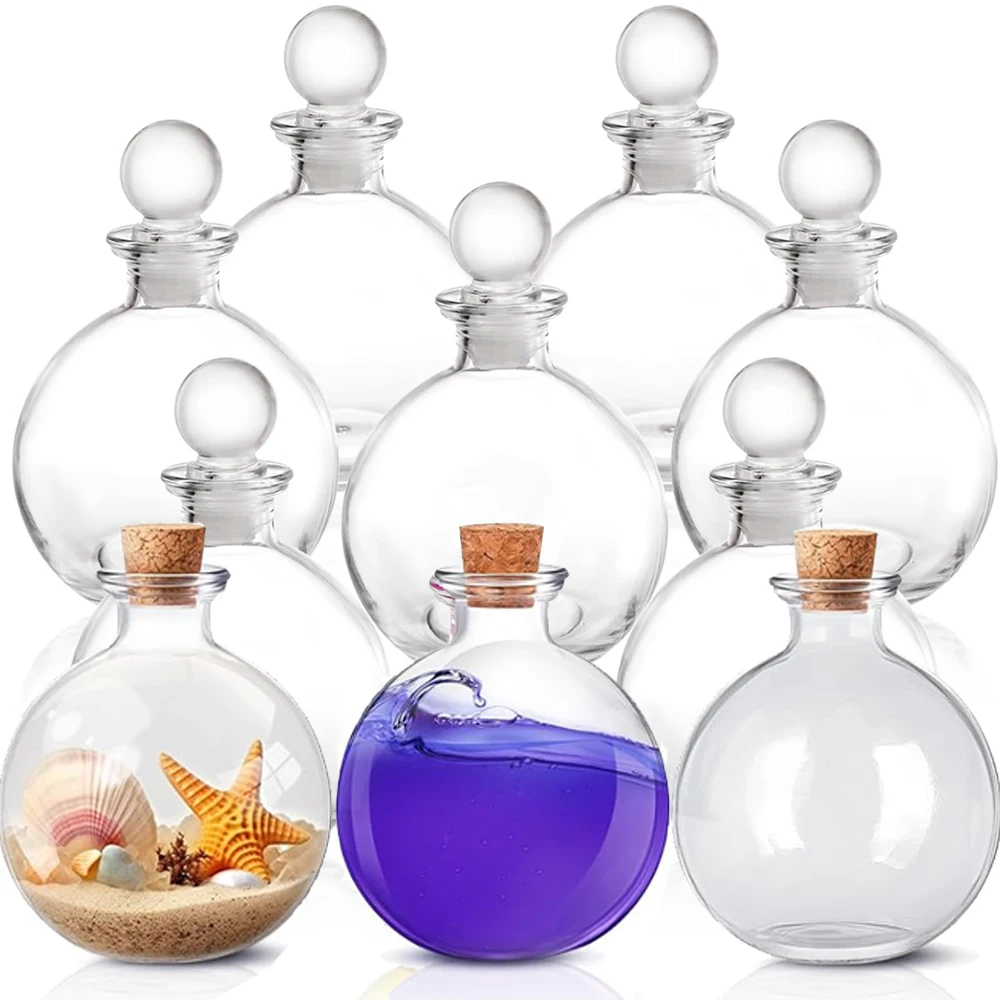 Bottiglie di vetro trasparenti - Food Storage Glass Round recensione e prezzo