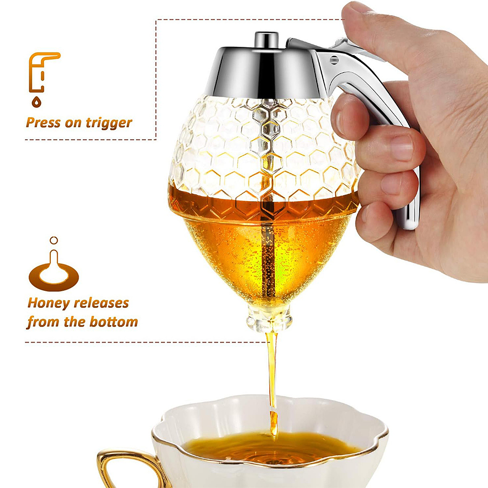 Dispenser per miele senza gocc - Condiment Squeeze Bottle recensione e prezzo