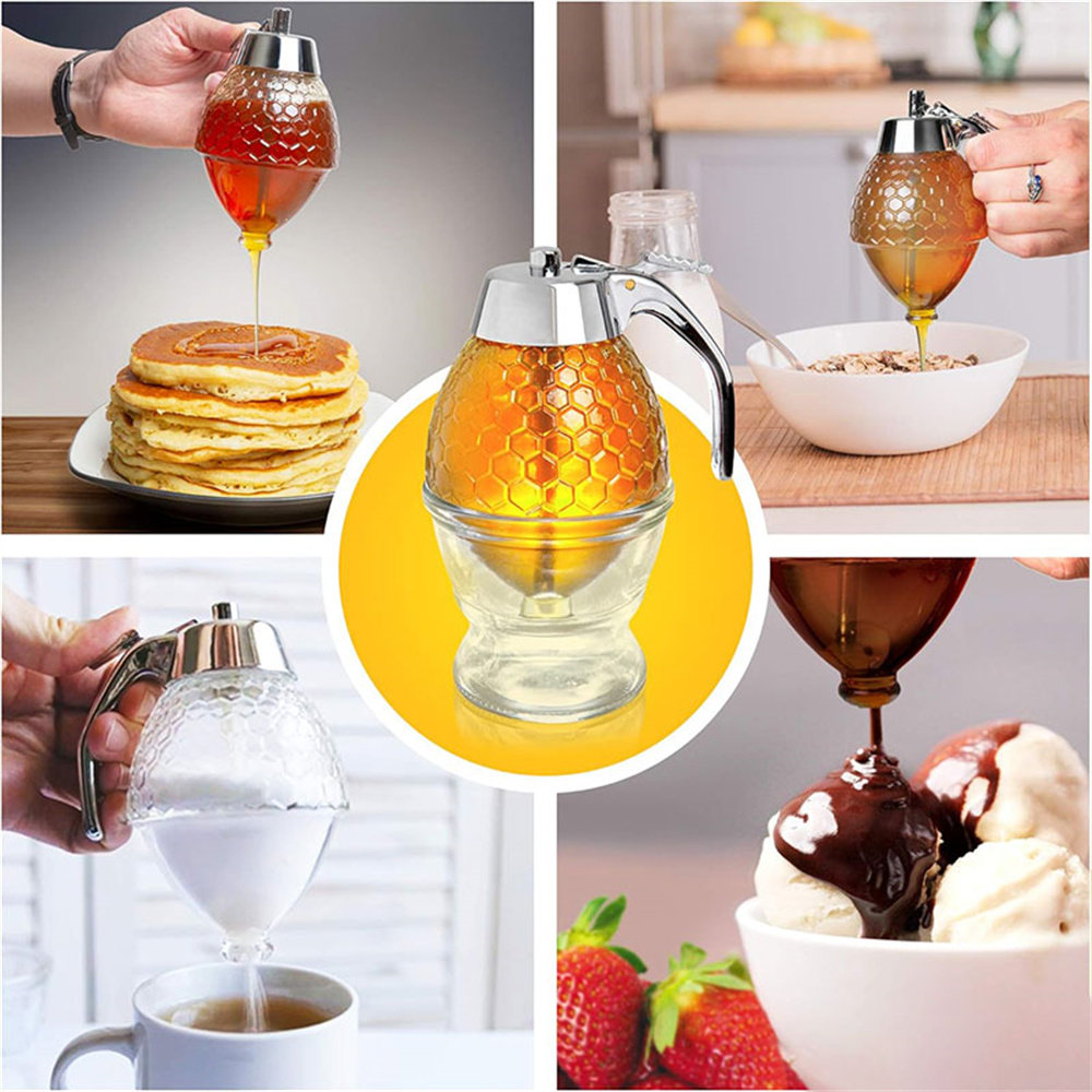 Dispenser per miele senza gocc - Condiment Squeeze Bottle recensione e prezzo