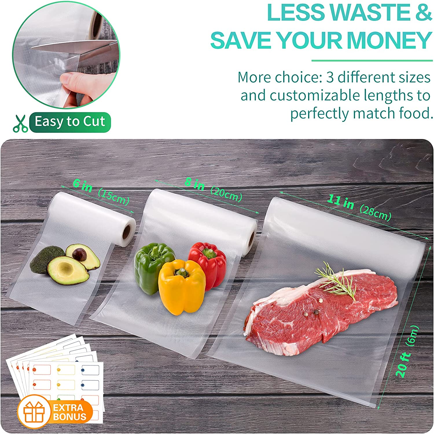 Sacchetti per Sottovuoto da Cu - Food Storage Vacuum Sealer Machine recensione e prezzo