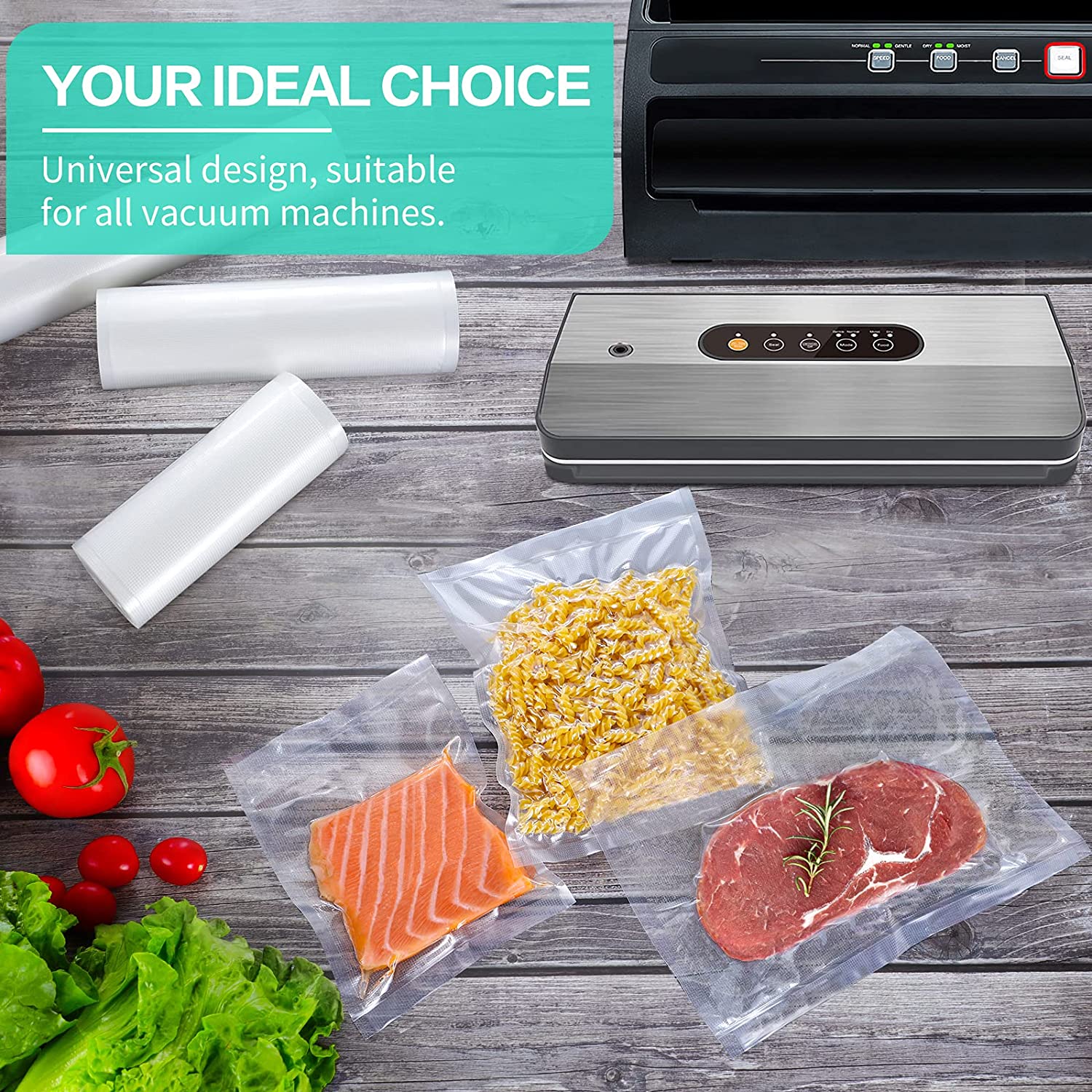 Sacchetti per Sottovuoto da Cu - Food Storage Vacuum Sealer Machine recensione e prezzo