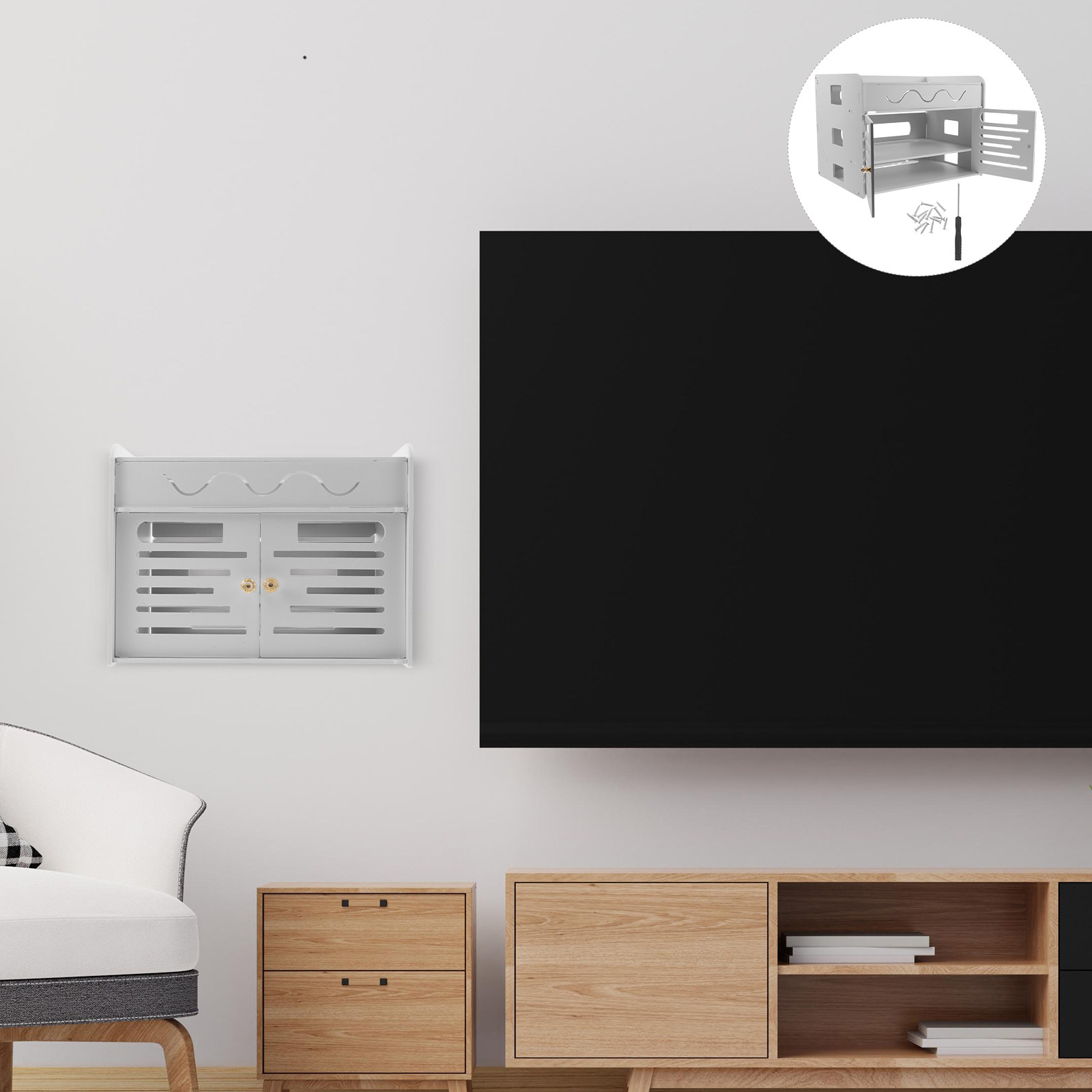 Scatola porta router WiFi a 3  - Food Storage And Organizer recensione e prezzo