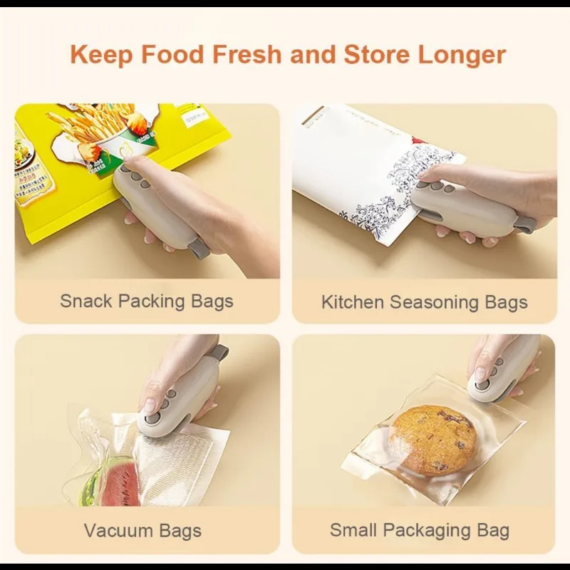 Mini sigillatrice e taglierina - Food Storage Vacuum Sealer Machine recensione e prezzo