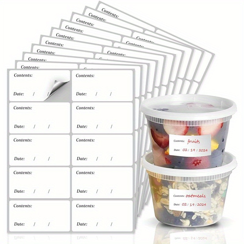 Etichetta rimovibile per conge - Food Storage Notes recensione e prezzo