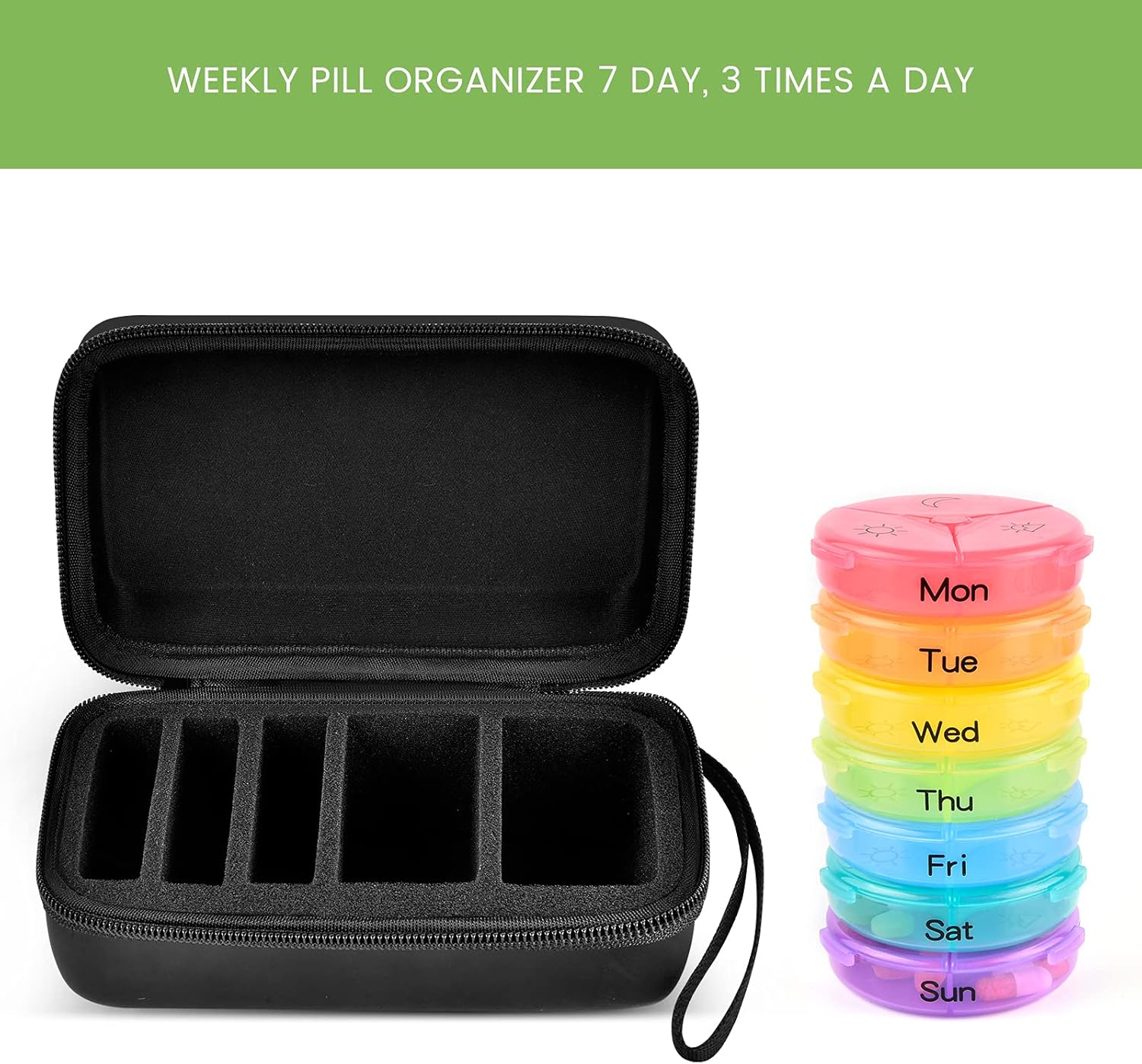 Portapillole settimanale 3 vol - Xxl Food Storage Container recensione e prezzo