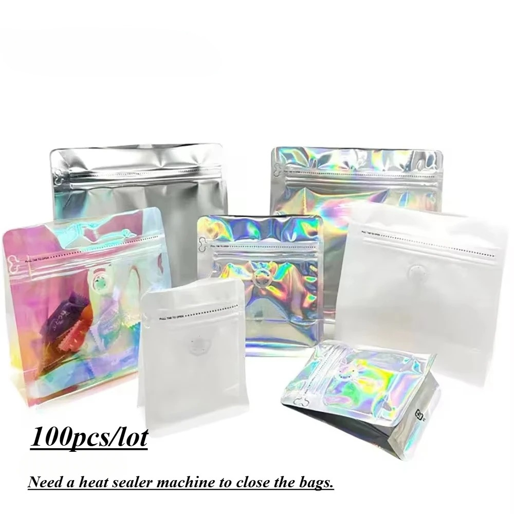 100 Sacchetti Olografici Rosa  - Food Storage Mylar Bags recensione e prezzo