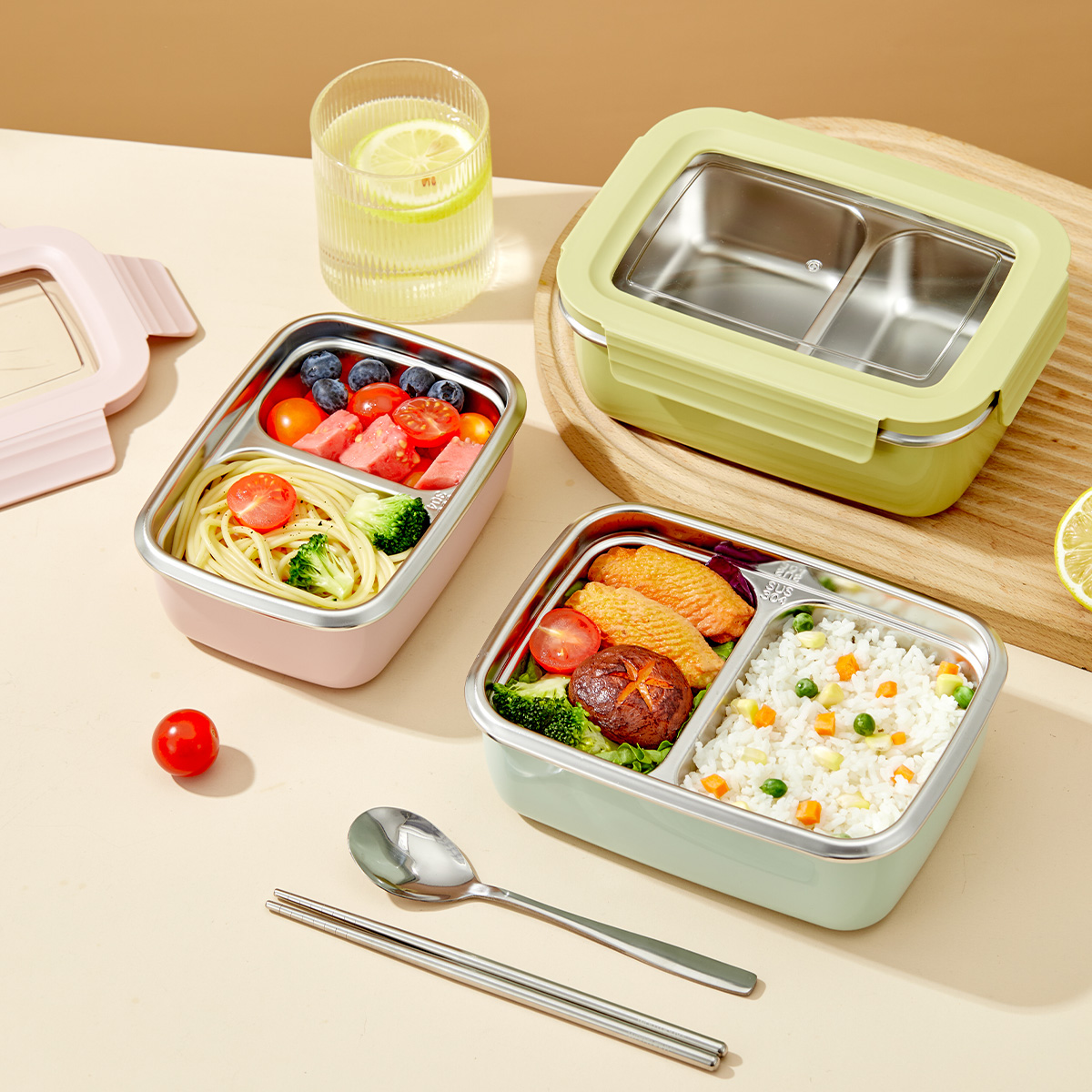 Contenitore per il pranzo con  - Glass Meal Prep Container recensione e prezzo