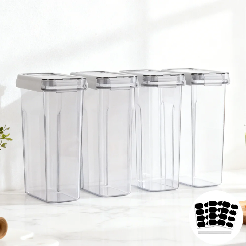 Set di 4/8 Contenitori per Ali - Airtight Cereal Jar recensione e prezzo