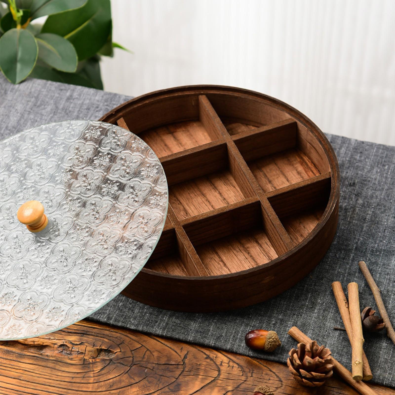 Vassoio da portata diviso con  - Food Storage Glass Round recensione e prezzo
