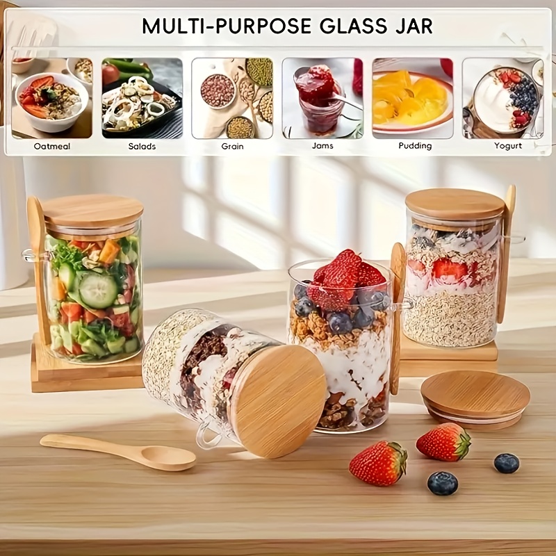 Set di 1/2/4/8 Pezzi di Tazze  - Glass Meal Prep Container recensione e prezzo