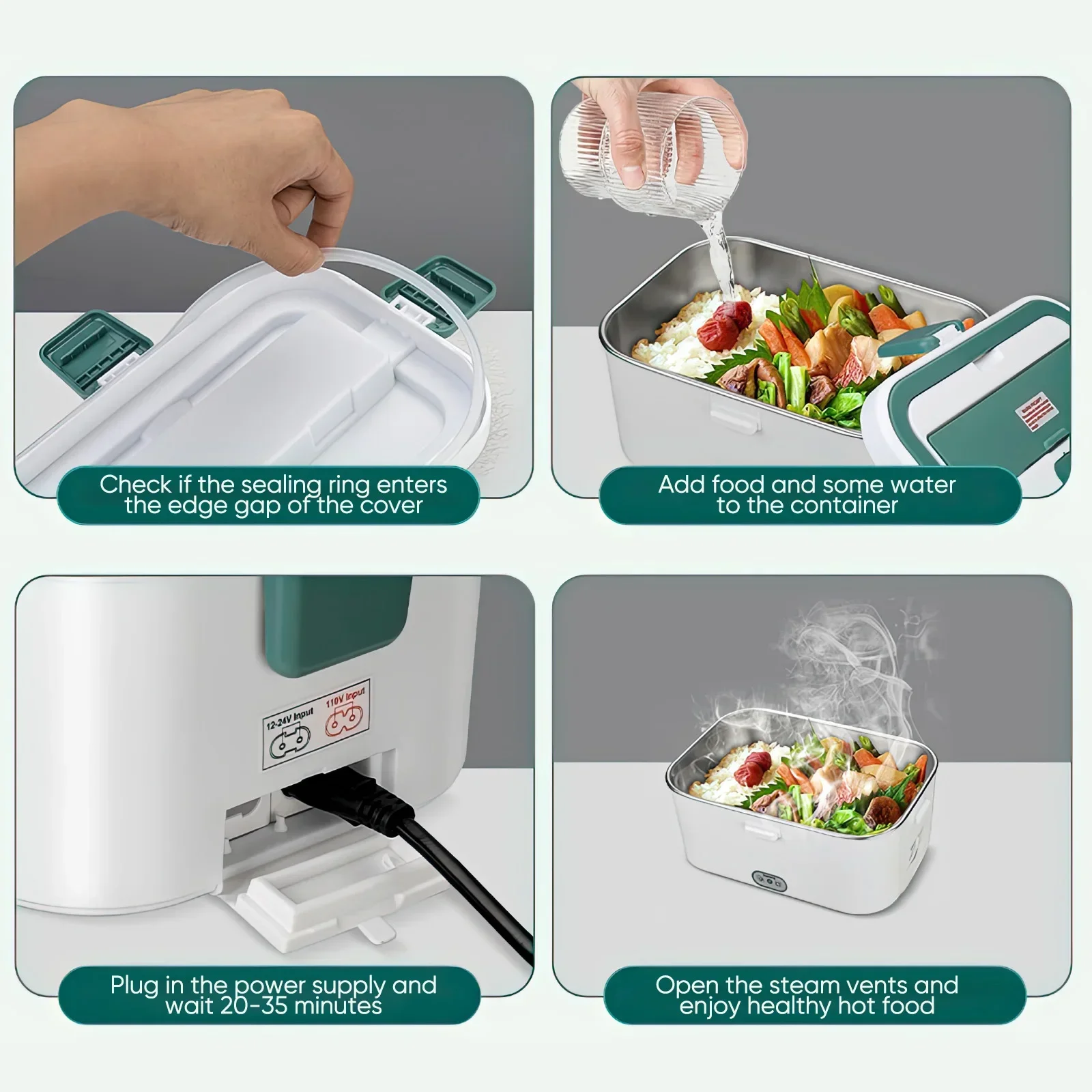 Scatola per il pranzo elettric - Food Storage Warmer recensione e prezzo