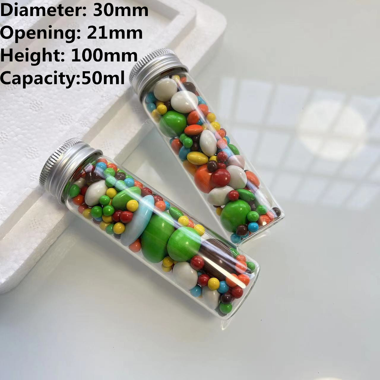 12/21 PCS 50ml Bottiglie di au - Food Storage Notes recensione e prezzo