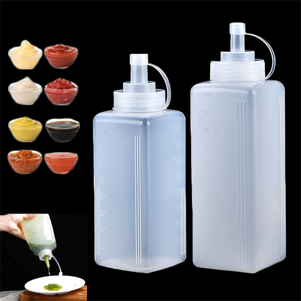 1pc di Plastica Spremere Botti - Condiment Squeeze Bottle recensione e prezzo